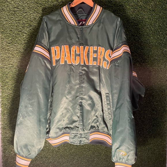 Pro Player Other - Vintage Green Bay Packers NFL Pro Player Bomber Varsity Jacket